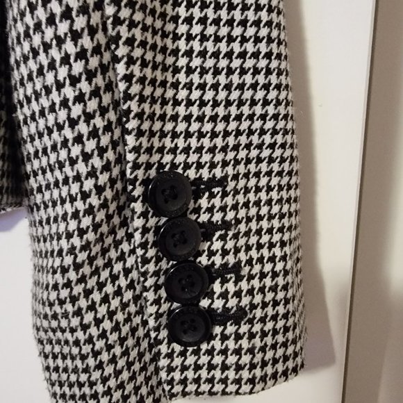 Black and grey patterned blazer - Picture 4 of 6